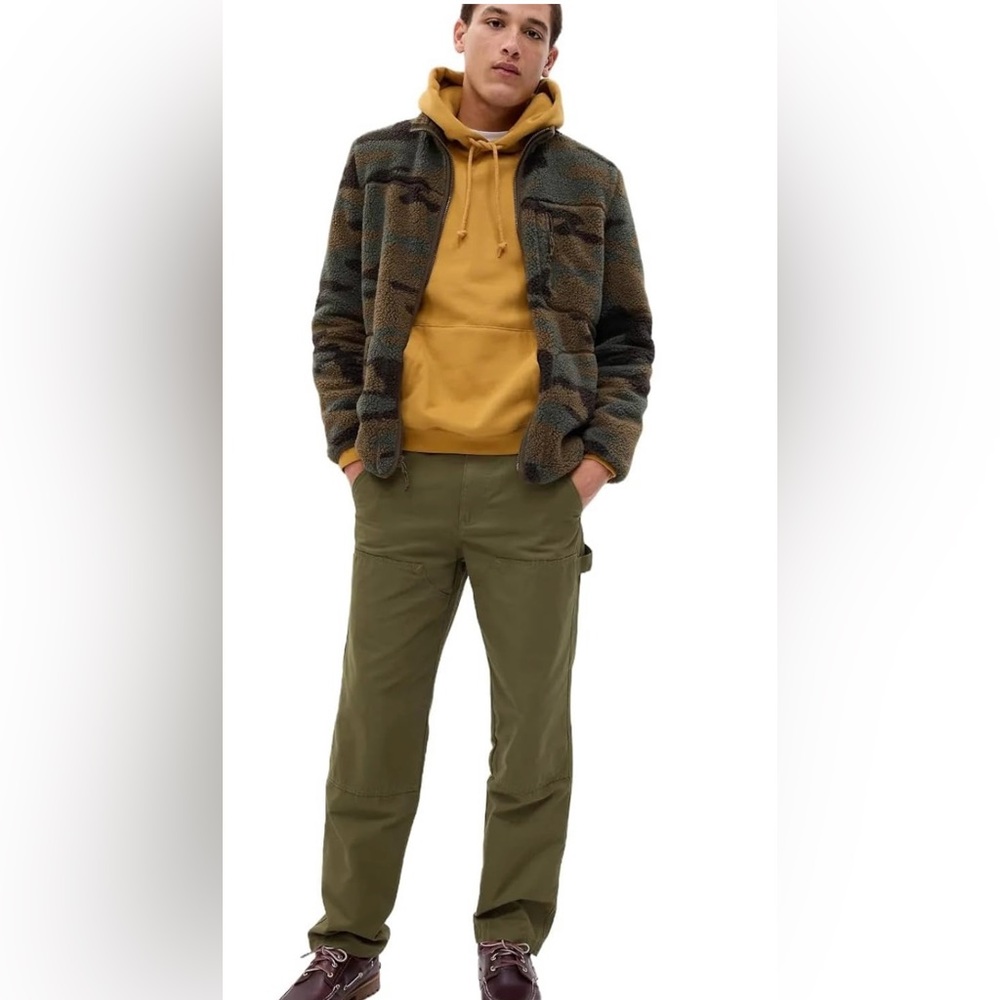 Men’s GAP Canvas Carpenter Pants Green Size  29x30